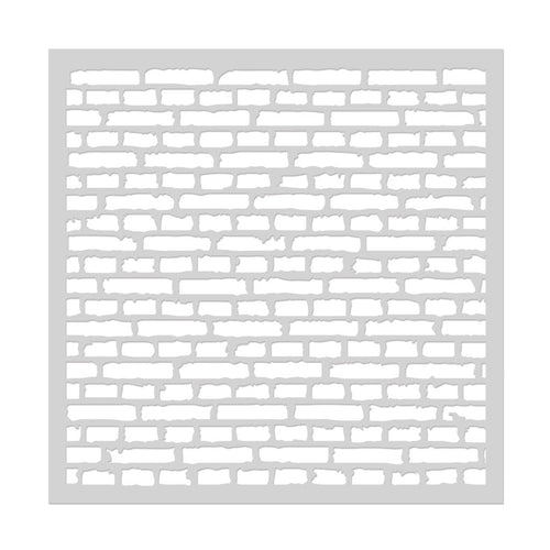 SA203 Brick Wall Stencil