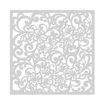 SA212 Floral Flourish Stencil