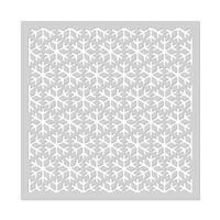 SA216 Snowflake Pattern Stencil