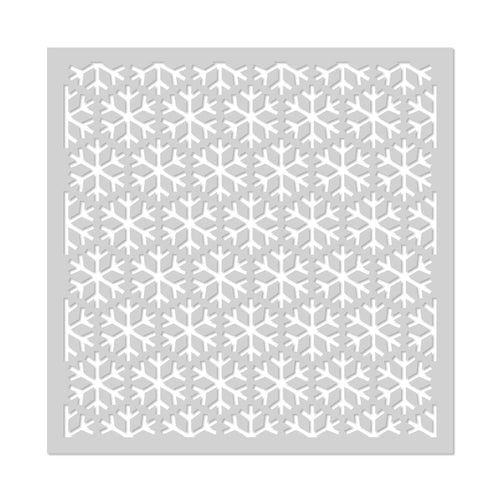 SA216 Snowflake Pattern Stencil