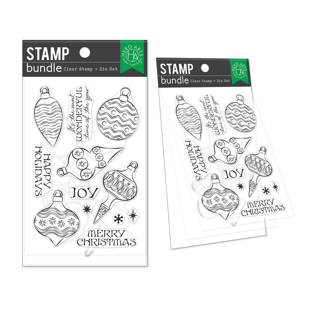 Hero Arts Color Layering Snowflake Clear Stamp and Die Set SB289*