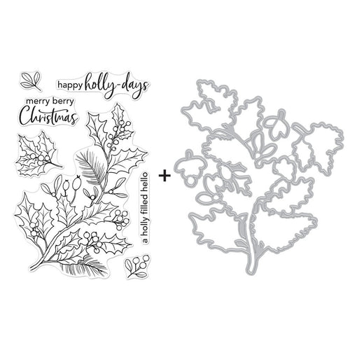 Christmas Holly Berries Ceramic Decals 5812