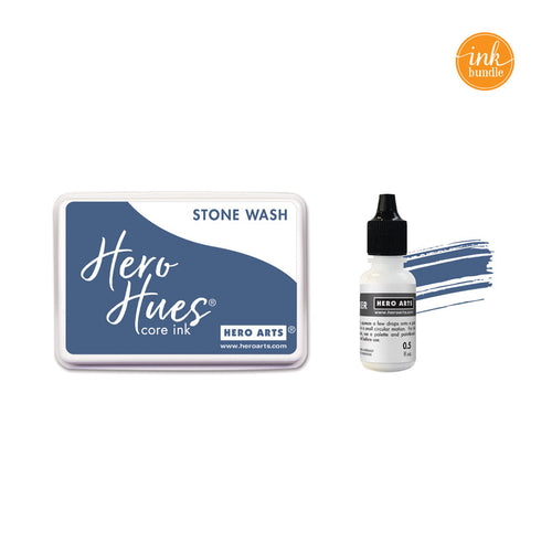 SB705 Stone Wash Core Ink Pad + Inker Bundle