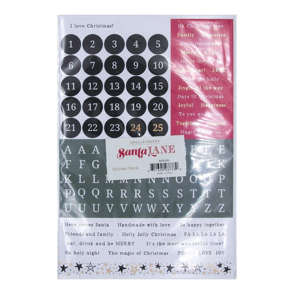 Santa Lane Sticker Pack from Santa Lane Collection