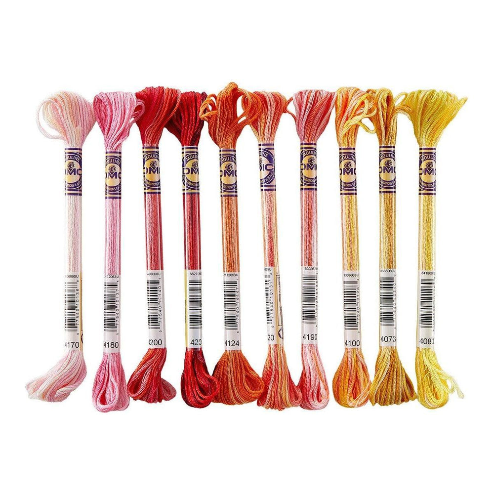 DMC Color Variations Floss Bundle Warm Tones 10-Pack