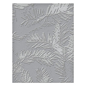Forevergreen Embossing Folder from the Tis the Season Collection (SES-026) colorization