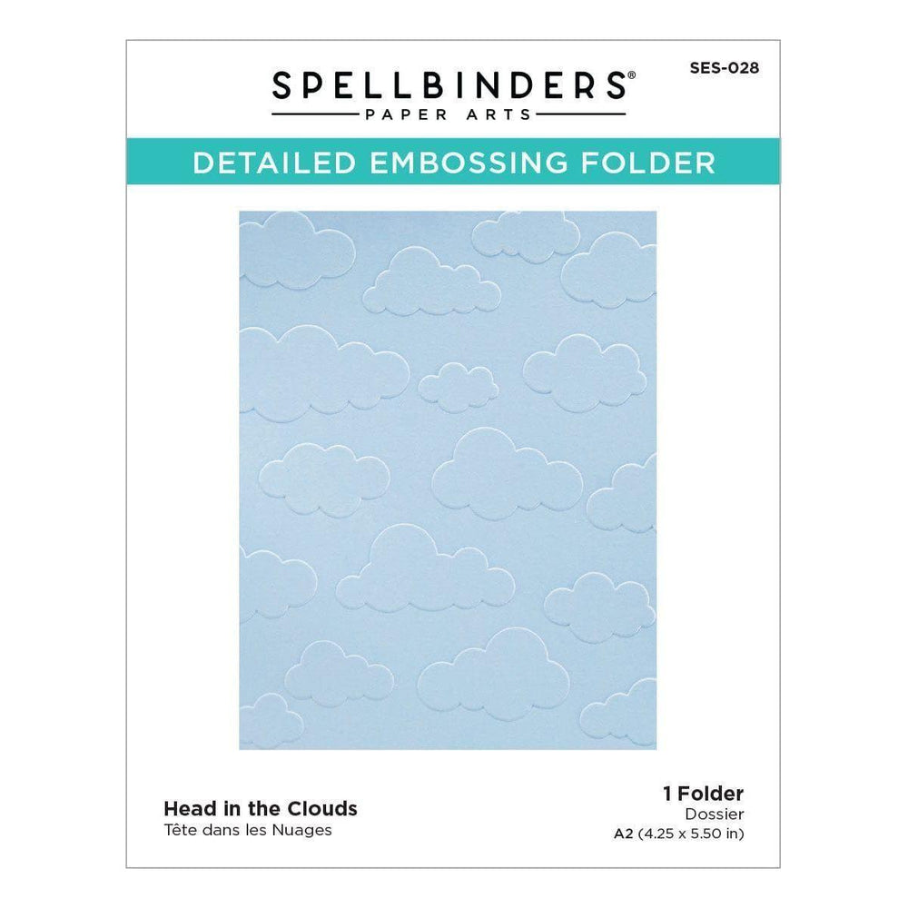 Head in the Clouds Embossing Folder