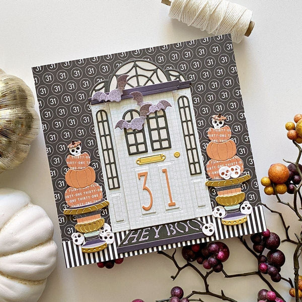 Open House Pumpkin Topiary Etched Dies from the Fall Traditions Collection (S3-423) Project Example 6