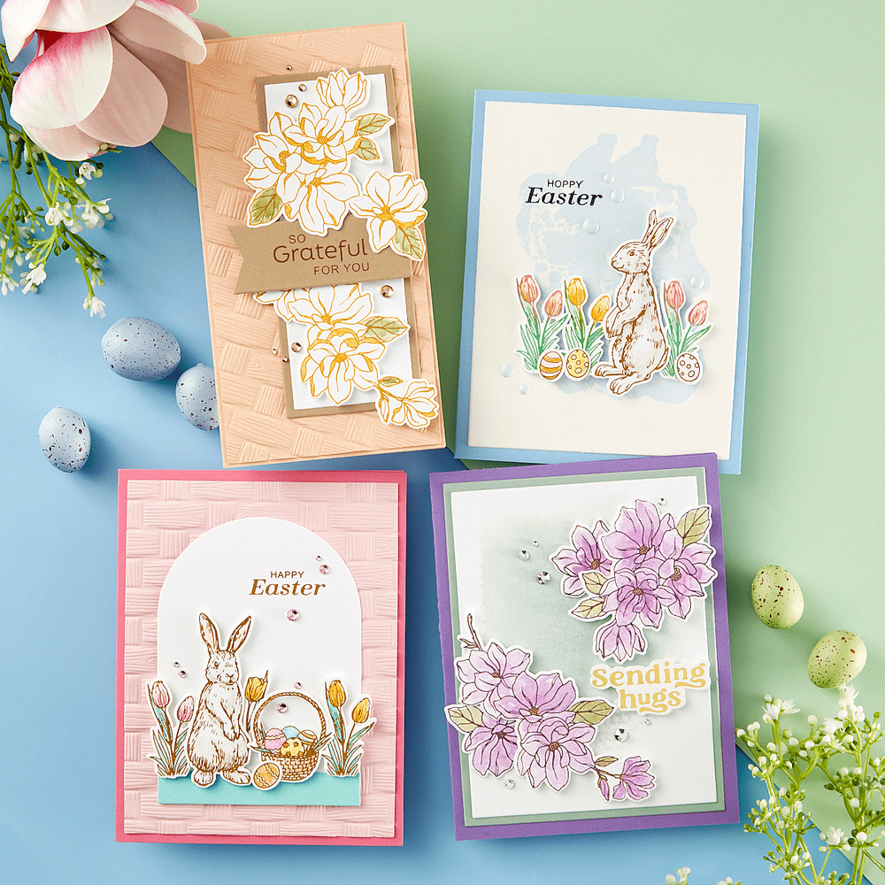 Woven 3D Embossing Folder by Simon Hurley