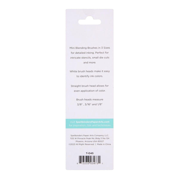 Mini Blending Brushes - 3 Pack
