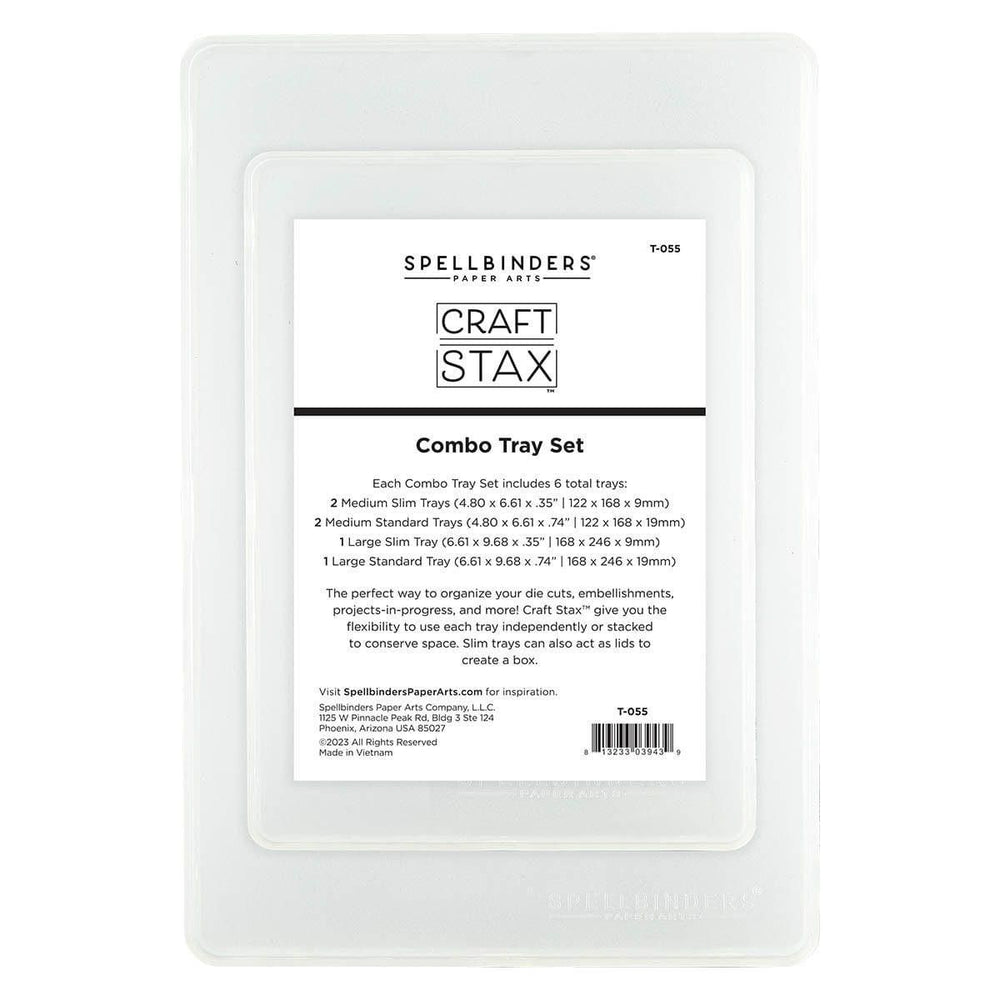 Craft Stax Combo Tray Set