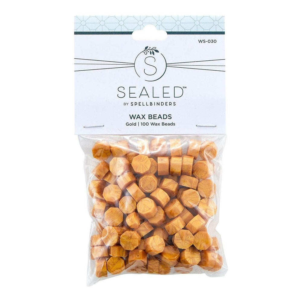 Gold Wax Beads